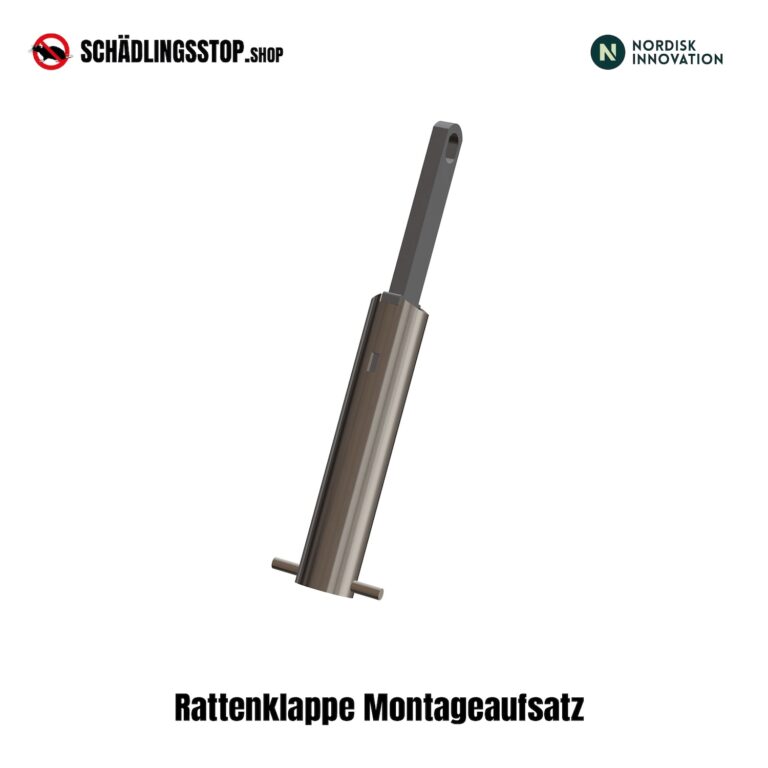 Rattenklappe Montageaufsatz