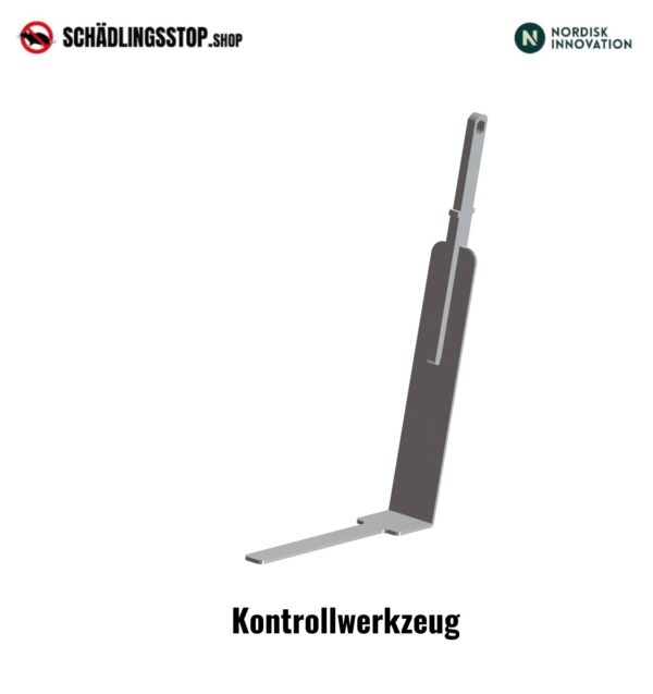 Rattenklappe Kontrollwerkzeug