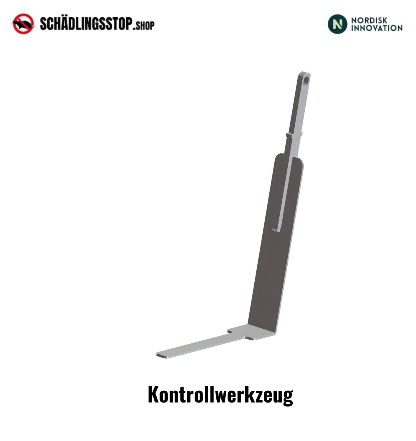 Rattenklappe Kontrollwerkzeug