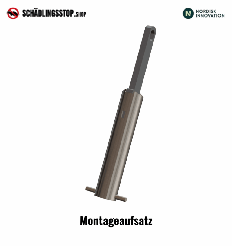 Rattenklappe Montageaufsatz